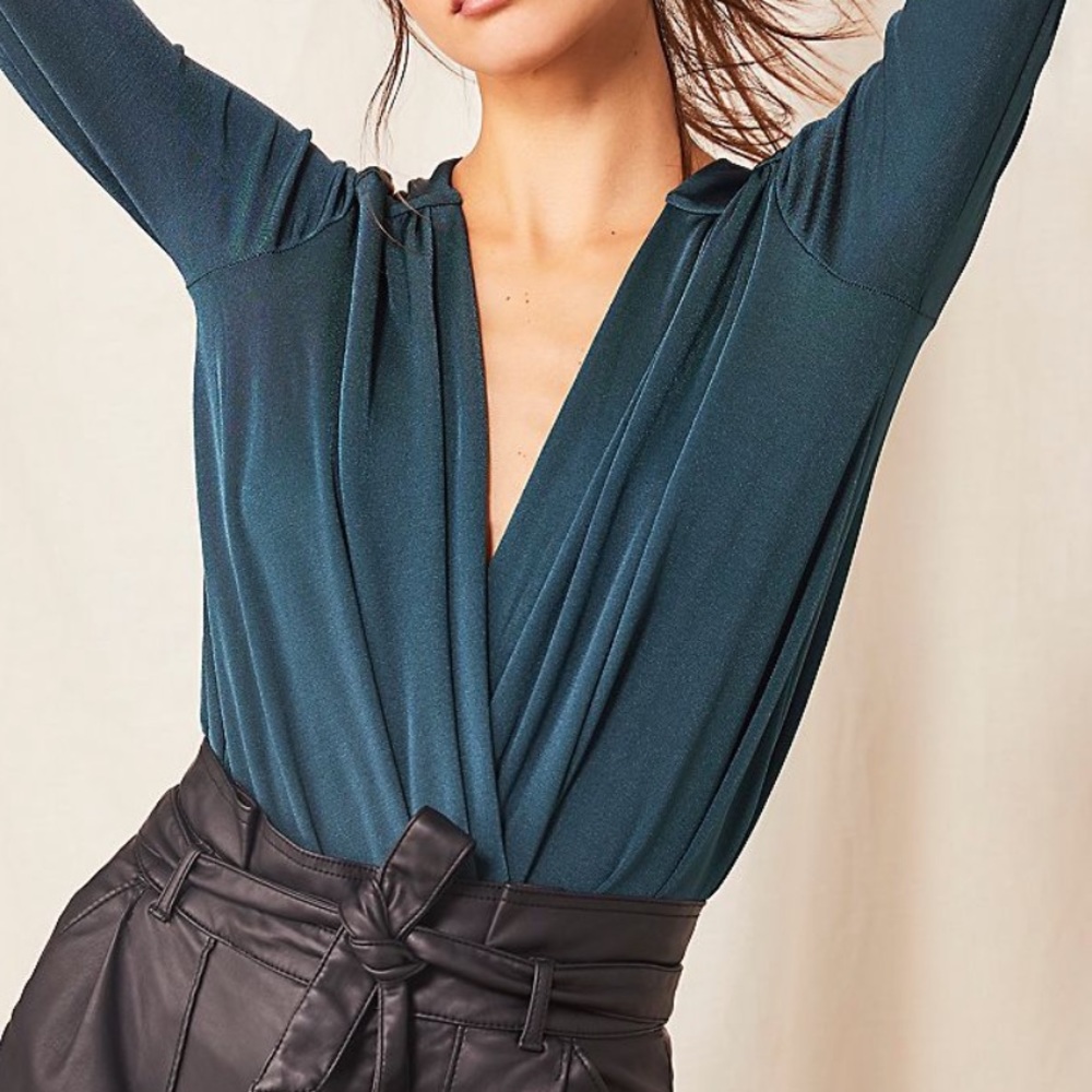 Free people turnt bodysuit!